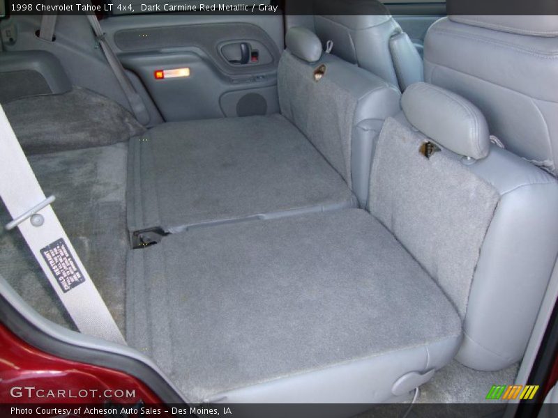Dark Carmine Red Metallic / Gray 1998 Chevrolet Tahoe LT 4x4