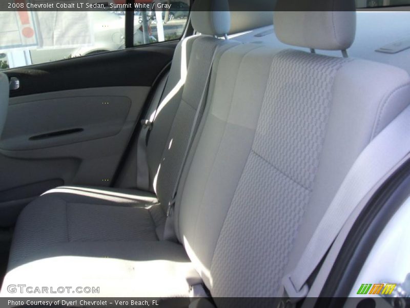 Summit White / Gray 2008 Chevrolet Cobalt LT Sedan