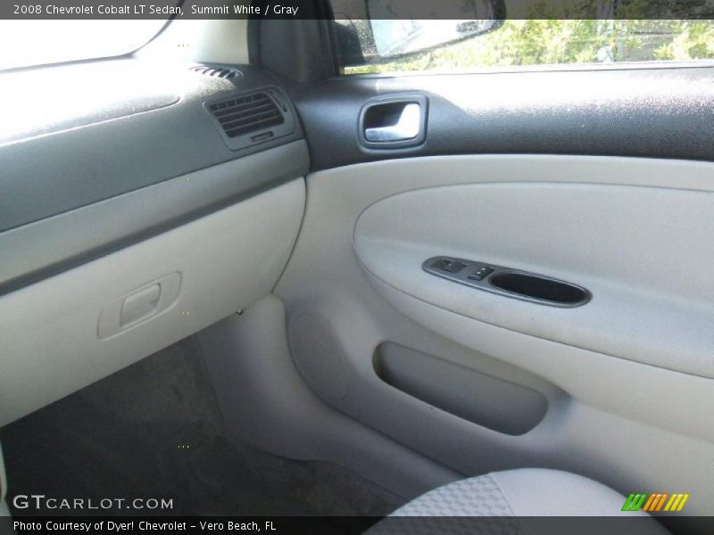 Summit White / Gray 2008 Chevrolet Cobalt LT Sedan