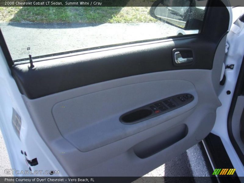 Summit White / Gray 2008 Chevrolet Cobalt LT Sedan