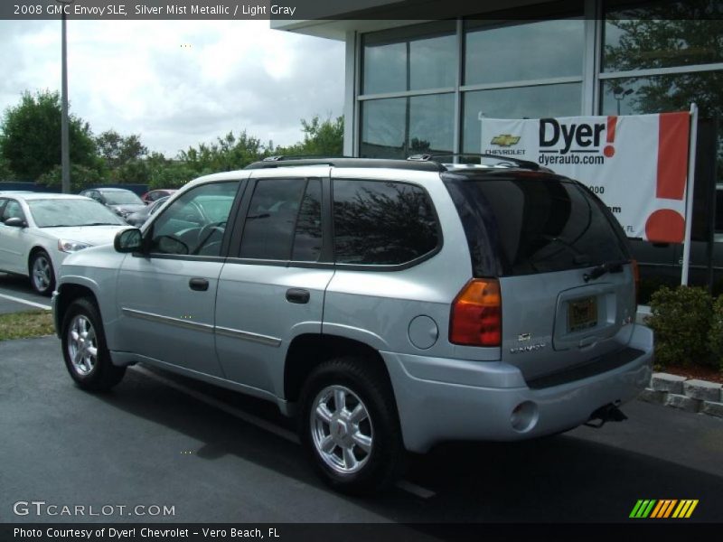 Silver Mist Metallic / Light Gray 2008 GMC Envoy SLE