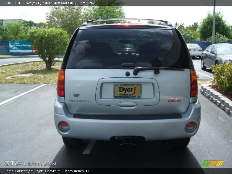 Silver Mist Metallic / Light Gray 2008 GMC Envoy SLE