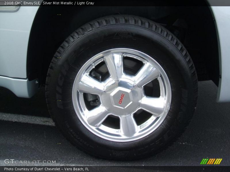 Silver Mist Metallic / Light Gray 2008 GMC Envoy SLE