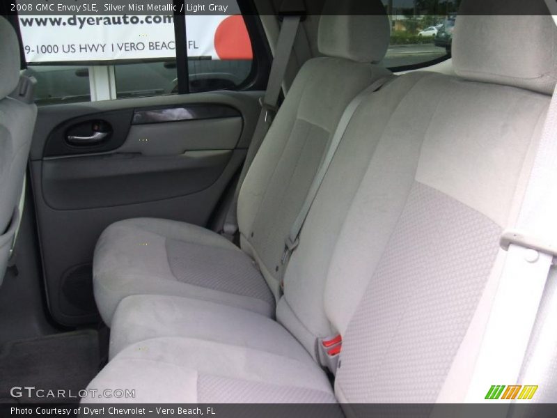 Silver Mist Metallic / Light Gray 2008 GMC Envoy SLE