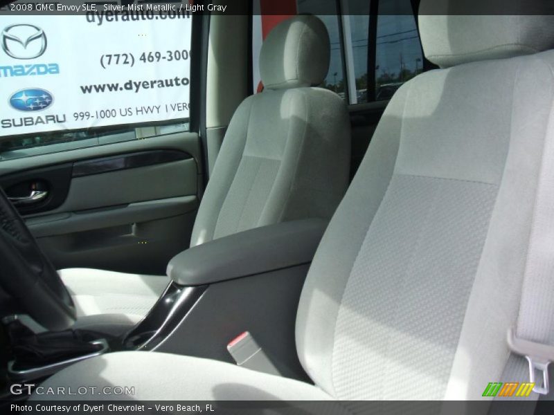 Silver Mist Metallic / Light Gray 2008 GMC Envoy SLE