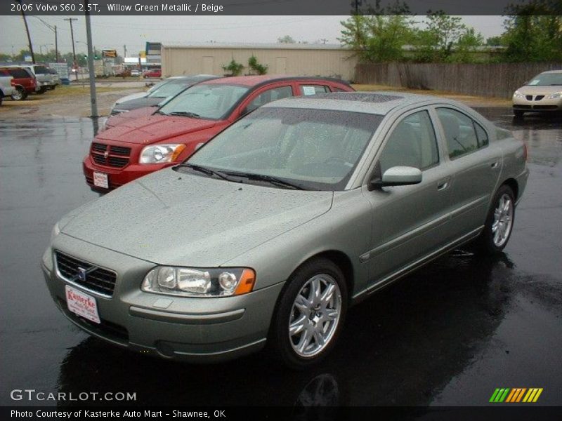 Willow Green Metallic / Beige 2006 Volvo S60 2.5T