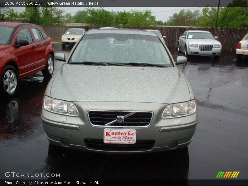 Willow Green Metallic / Beige 2006 Volvo S60 2.5T
