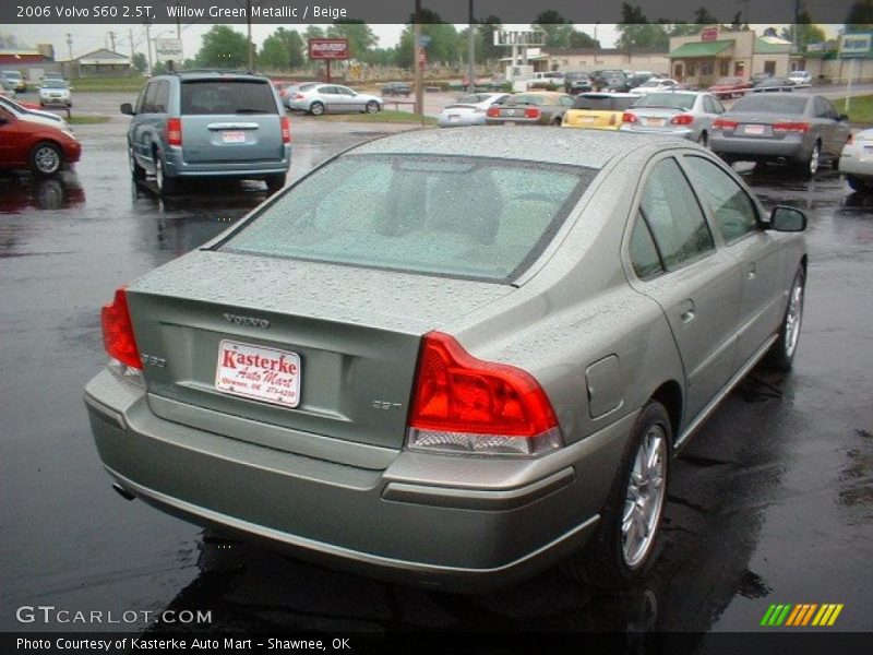 Willow Green Metallic / Beige 2006 Volvo S60 2.5T