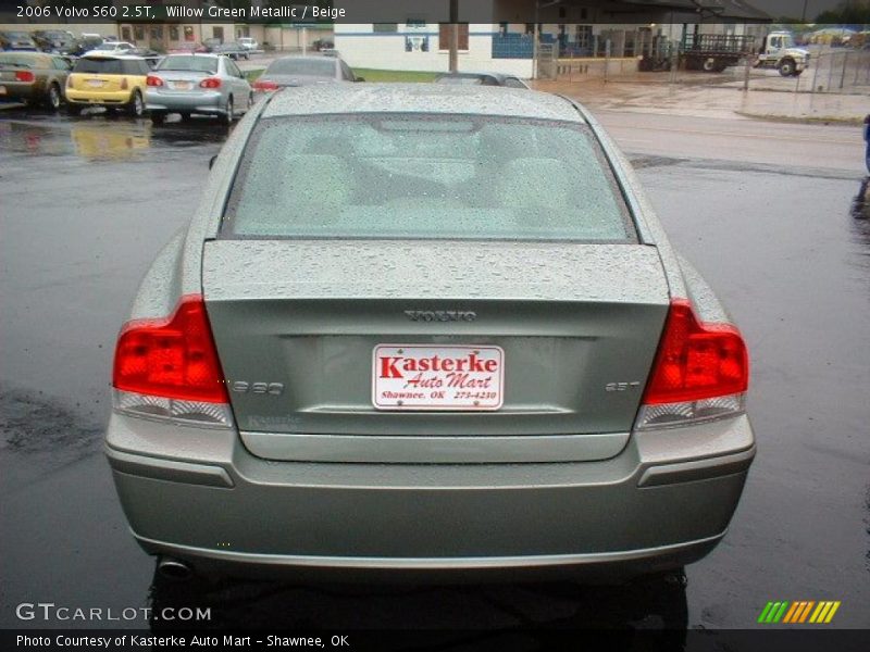 Willow Green Metallic / Beige 2006 Volvo S60 2.5T