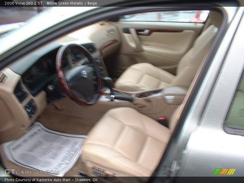 Willow Green Metallic / Beige 2006 Volvo S60 2.5T