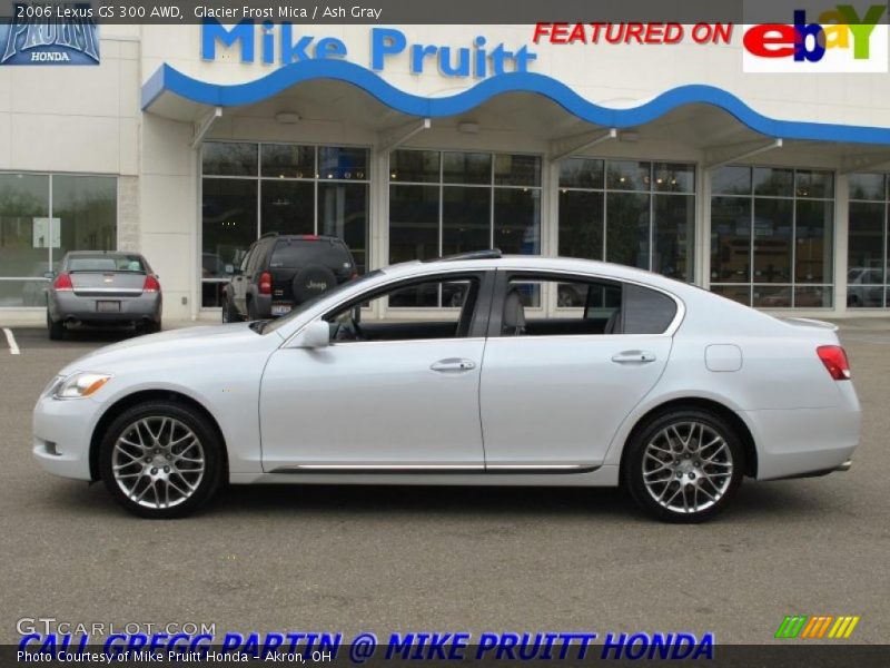 Glacier Frost Mica / Ash Gray 2006 Lexus GS 300 AWD