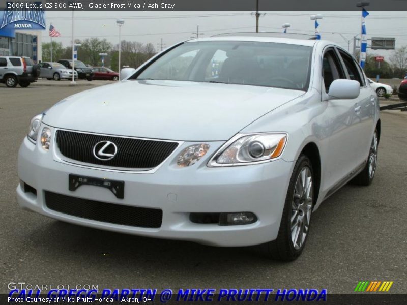 Glacier Frost Mica / Ash Gray 2006 Lexus GS 300 AWD