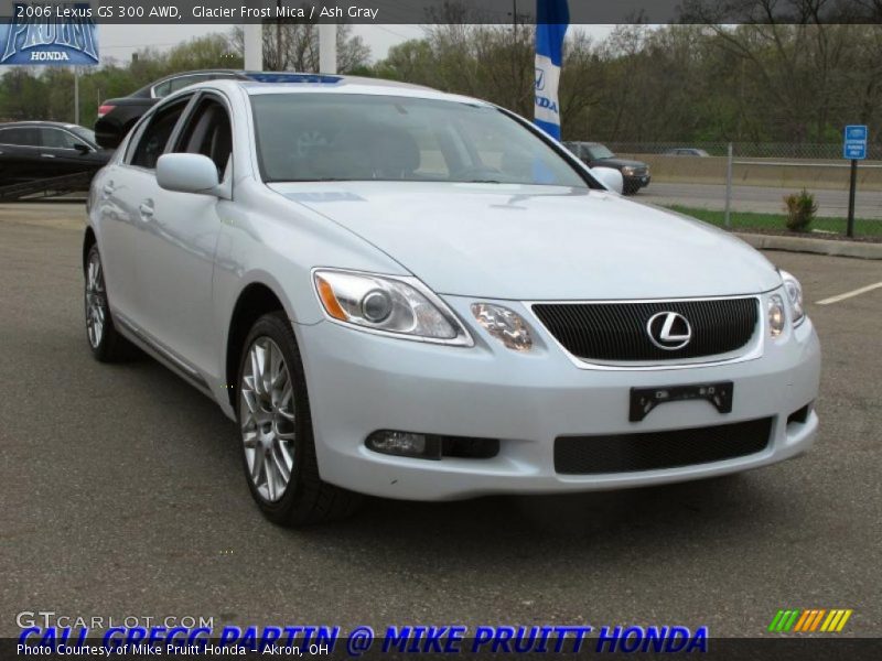 Glacier Frost Mica / Ash Gray 2006 Lexus GS 300 AWD