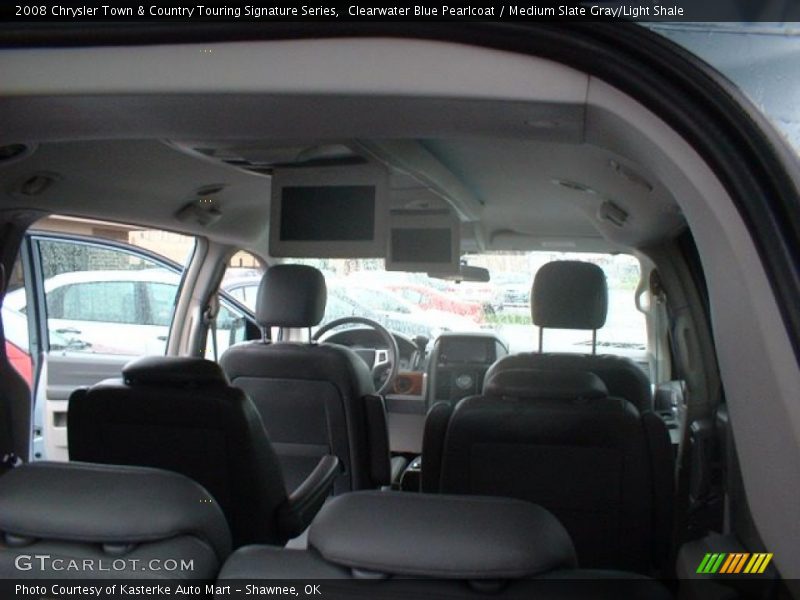 Clearwater Blue Pearlcoat / Medium Slate Gray/Light Shale 2008 Chrysler Town & Country Touring Signature Series