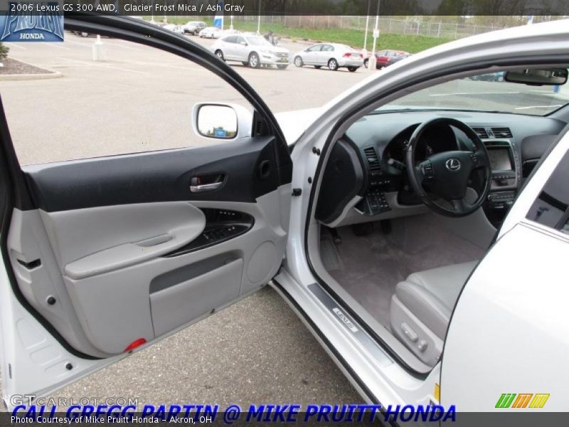 Glacier Frost Mica / Ash Gray 2006 Lexus GS 300 AWD