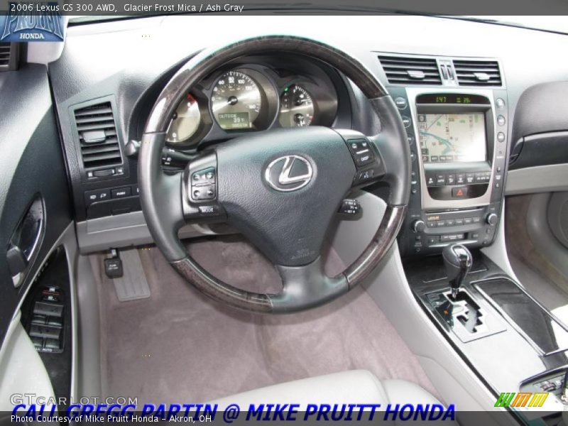 Glacier Frost Mica / Ash Gray 2006 Lexus GS 300 AWD