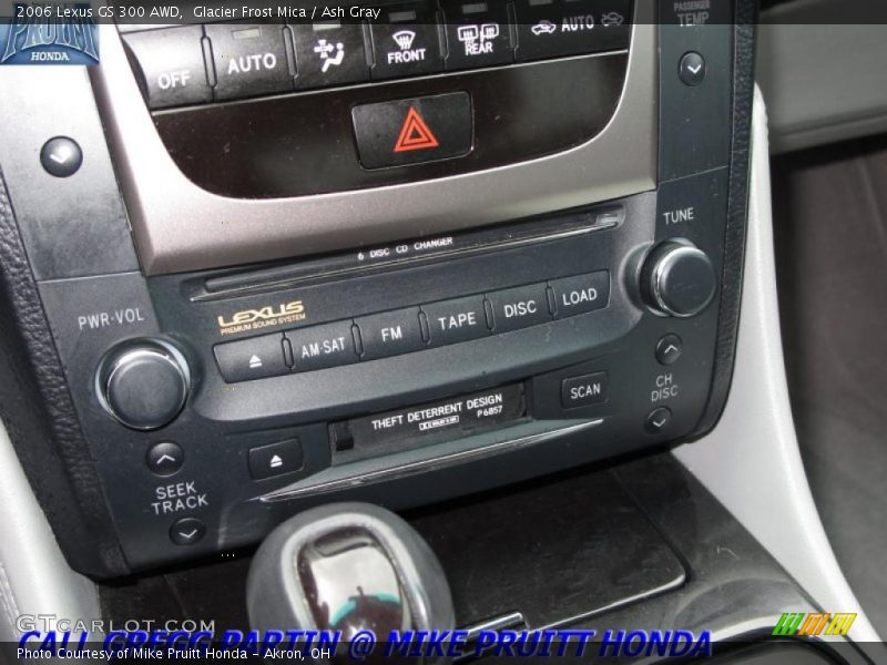 Glacier Frost Mica / Ash Gray 2006 Lexus GS 300 AWD