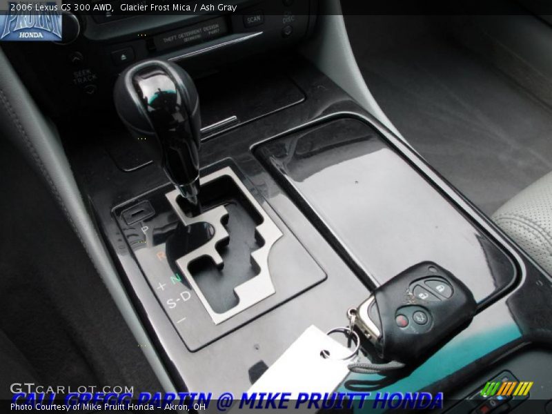 Glacier Frost Mica / Ash Gray 2006 Lexus GS 300 AWD