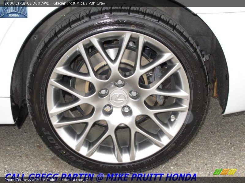 Glacier Frost Mica / Ash Gray 2006 Lexus GS 300 AWD