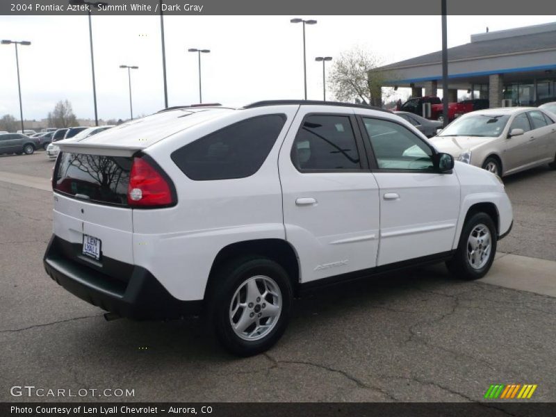 Summit White / Dark Gray 2004 Pontiac Aztek