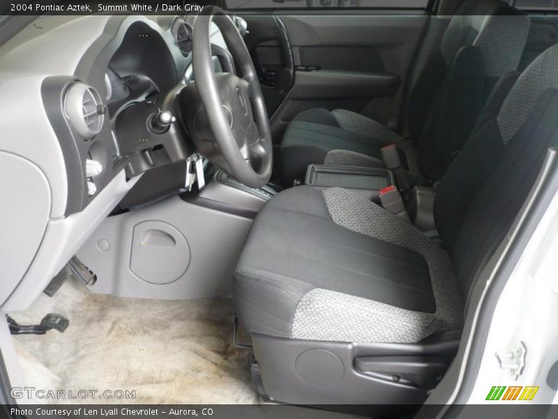 Summit White / Dark Gray 2004 Pontiac Aztek