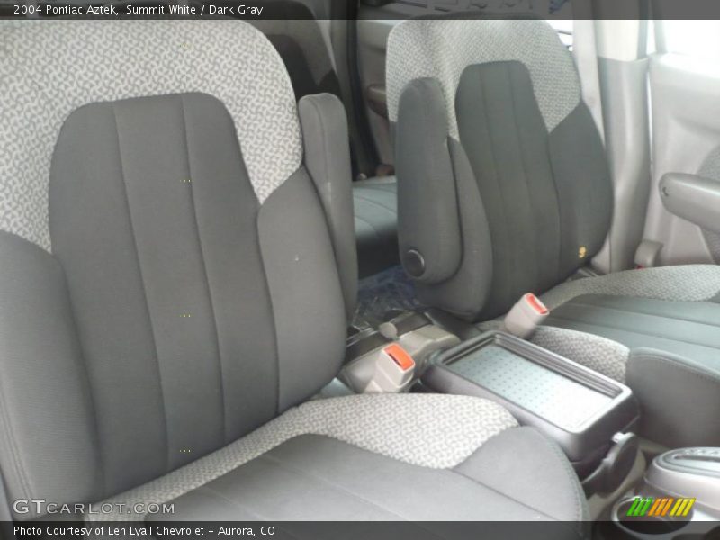 Summit White / Dark Gray 2004 Pontiac Aztek