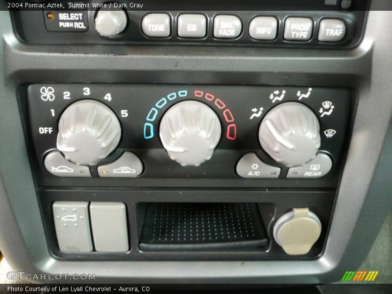 Summit White / Dark Gray 2004 Pontiac Aztek