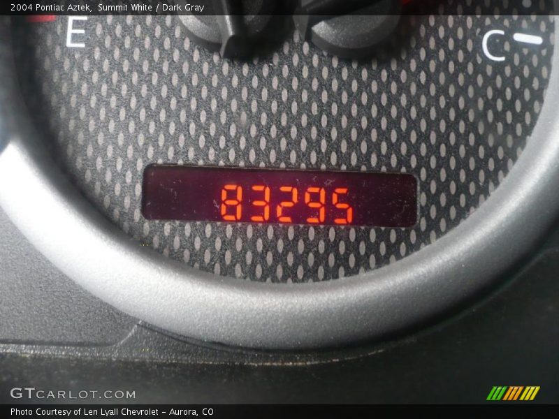 Summit White / Dark Gray 2004 Pontiac Aztek