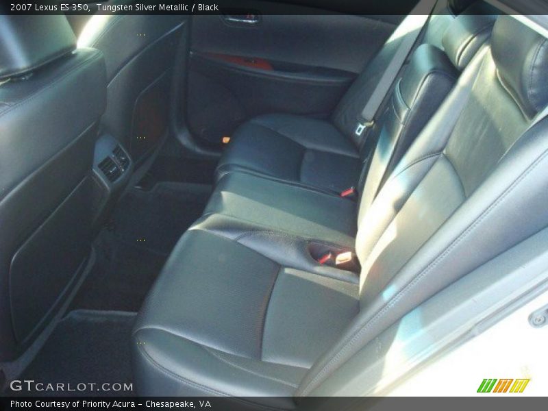 Tungsten Silver Metallic / Black 2007 Lexus ES 350