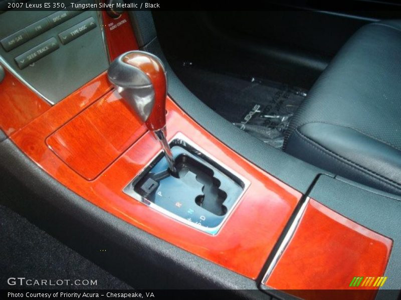 Tungsten Silver Metallic / Black 2007 Lexus ES 350