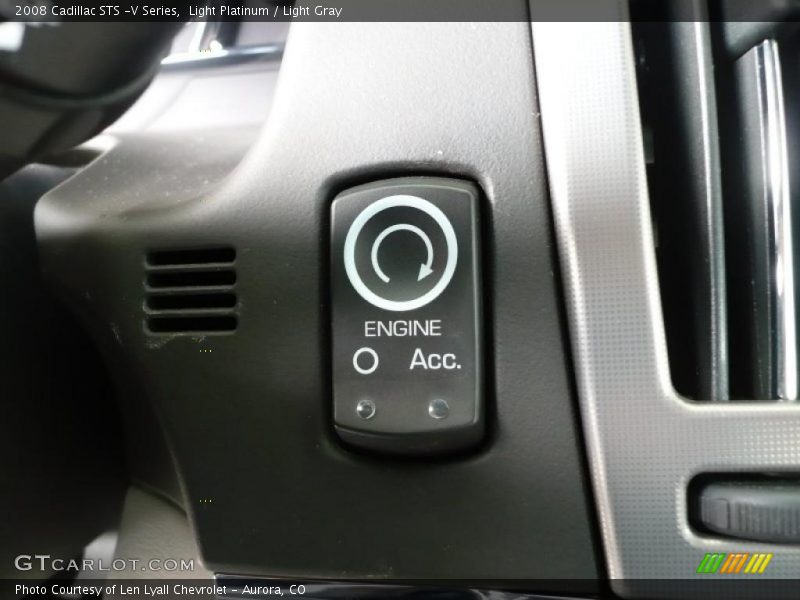 Light Platinum / Light Gray 2008 Cadillac STS -V Series