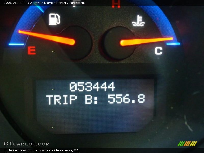 White Diamond Pearl / Parchment 2006 Acura TL 3.2