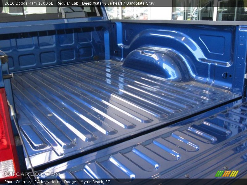Deep Water Blue Pearl / Dark Slate Gray 2010 Dodge Ram 1500 SLT Regular Cab