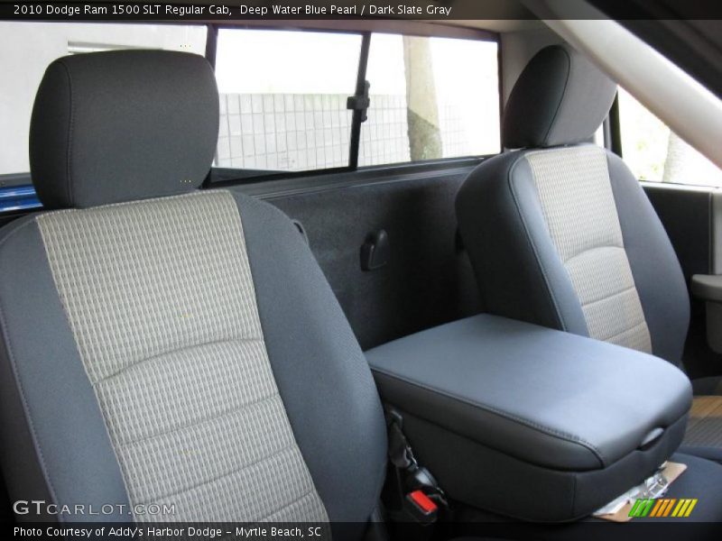 Deep Water Blue Pearl / Dark Slate Gray 2010 Dodge Ram 1500 SLT Regular Cab