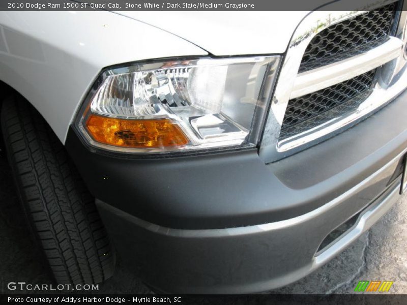 Stone White / Dark Slate/Medium Graystone 2010 Dodge Ram 1500 ST Quad Cab