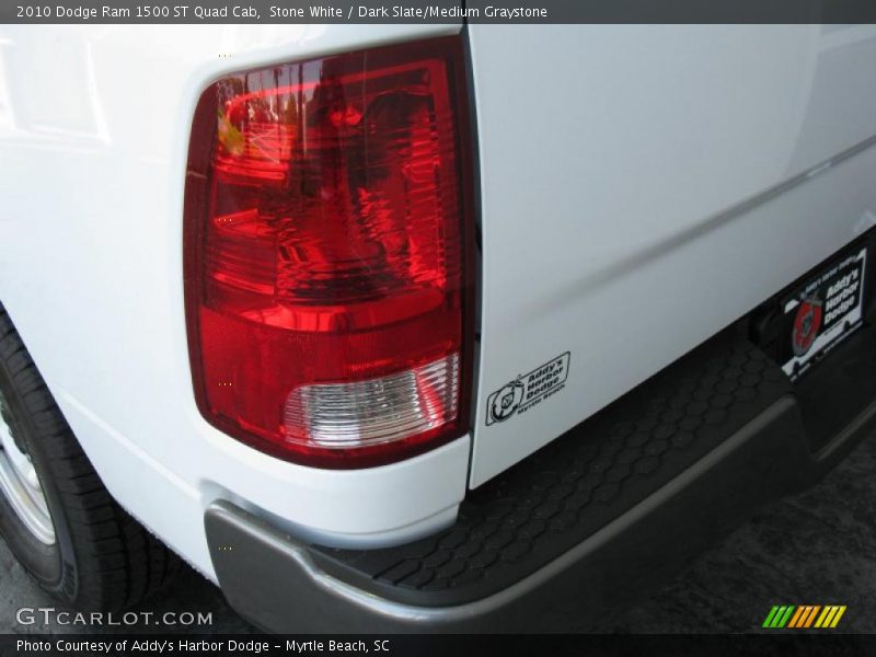 Stone White / Dark Slate/Medium Graystone 2010 Dodge Ram 1500 ST Quad Cab