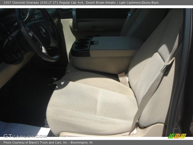 Desert Brown Metallic / Light Cashmere/Ebony Black 2007 Chevrolet Silverado 1500 LT Z71 Regular Cab 4x4