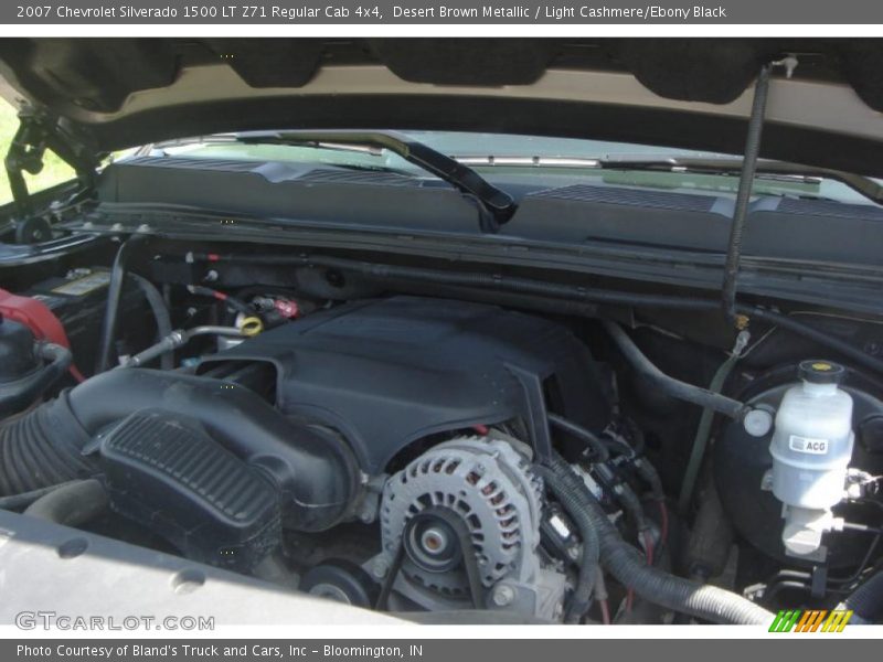 Desert Brown Metallic / Light Cashmere/Ebony Black 2007 Chevrolet Silverado 1500 LT Z71 Regular Cab 4x4
