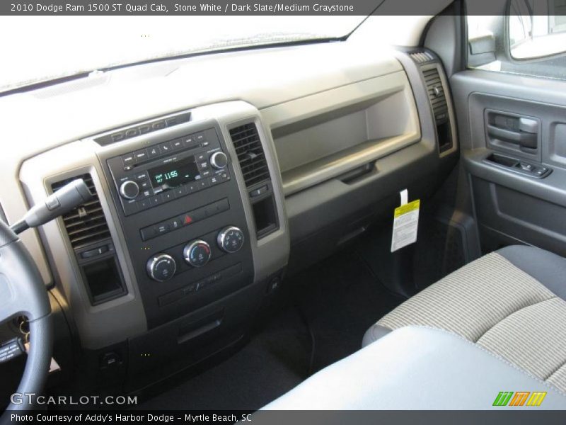 Stone White / Dark Slate/Medium Graystone 2010 Dodge Ram 1500 ST Quad Cab