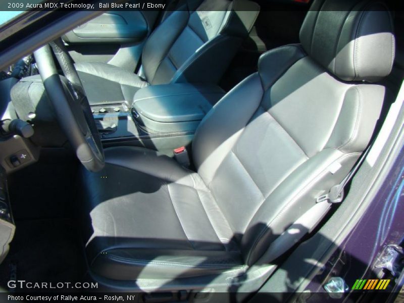 Bali Blue Pearl / Ebony 2009 Acura MDX Technology