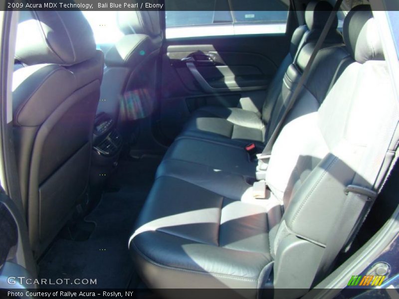Bali Blue Pearl / Ebony 2009 Acura MDX Technology