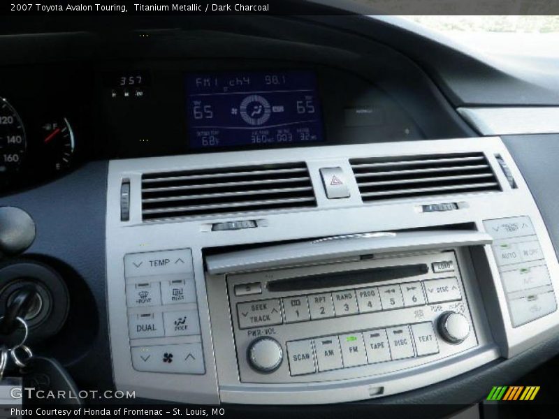 Titanium Metallic / Dark Charcoal 2007 Toyota Avalon Touring