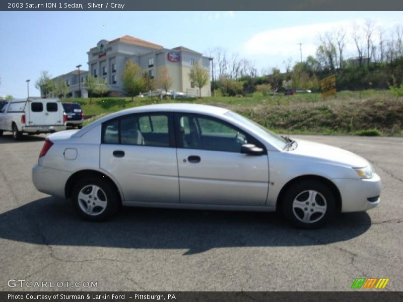 Silver / Gray 2003 Saturn ION 1 Sedan