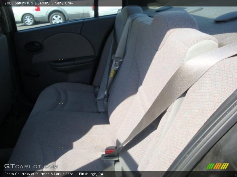 Silver / Gray 2003 Saturn ION 1 Sedan