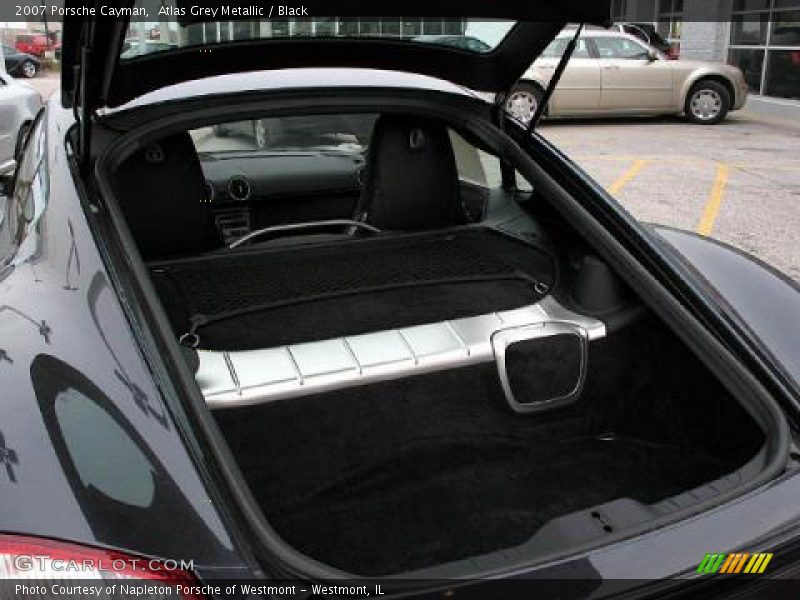 Atlas Grey Metallic / Black 2007 Porsche Cayman
