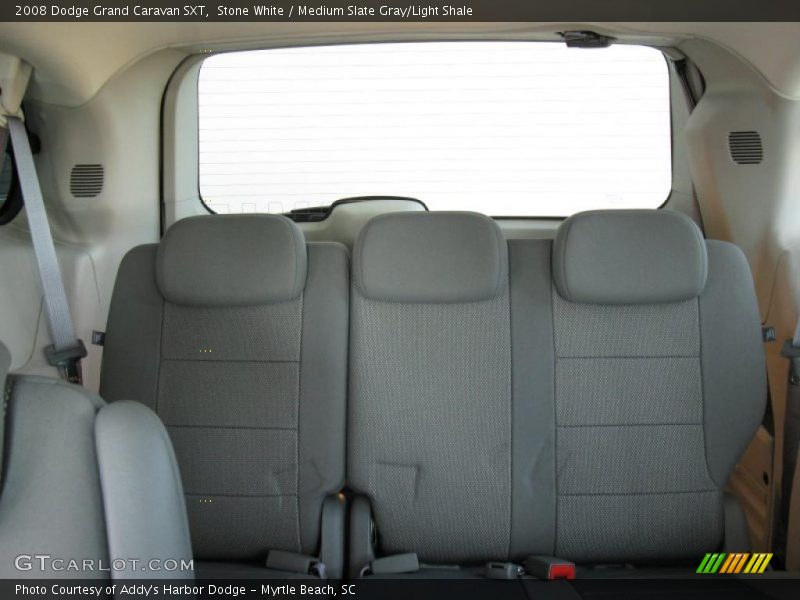 Stone White / Medium Slate Gray/Light Shale 2008 Dodge Grand Caravan SXT