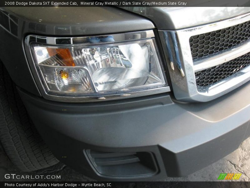 Mineral Gray Metallic / Dark Slate Gray/Medium Slate Gray 2008 Dodge Dakota SXT Extended Cab