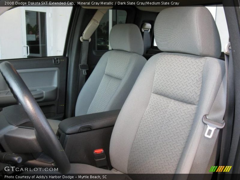 Mineral Gray Metallic / Dark Slate Gray/Medium Slate Gray 2008 Dodge Dakota SXT Extended Cab