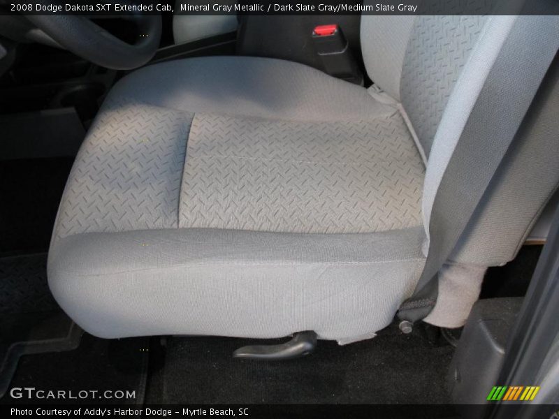 Mineral Gray Metallic / Dark Slate Gray/Medium Slate Gray 2008 Dodge Dakota SXT Extended Cab