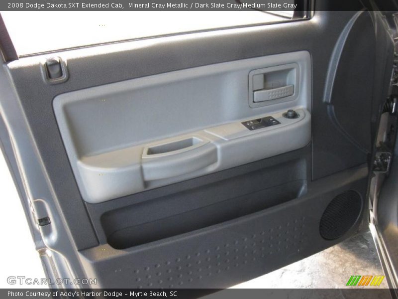 Mineral Gray Metallic / Dark Slate Gray/Medium Slate Gray 2008 Dodge Dakota SXT Extended Cab